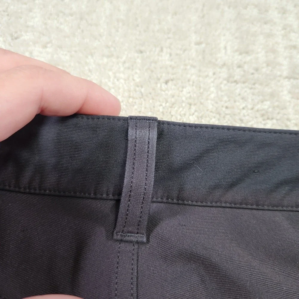 Lululemon Pants Men 31x34 ABC Slim Fit Performance Chino Black Golf Athleisure